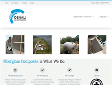 Tablet Screenshot of denali-inc.com